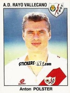 Sticker Anton Polster - Liga Spagnola 1993-1994 - Panini