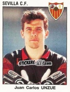 Cromo Juan Carlos Unzue - Liga Spagnola 1993-1994 - Panini
