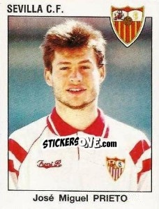 Cromo José Miguel Prieto - Liga Spagnola 1993-1994 - Panini