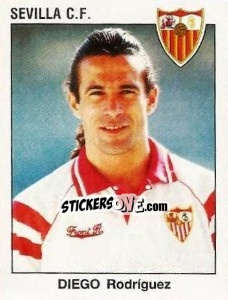 Figurina Diego Rodríguez - Liga Spagnola 1993-1994 - Panini