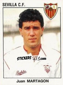 Sticker Juan Martagon - Liga Spagnola 1993-1994 n. 248 - Panini