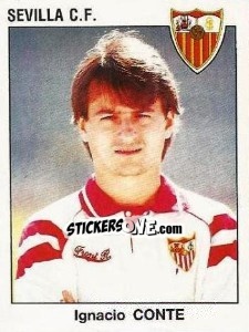 Cromo Ignacio Conte - Liga Spagnola 1993-1994 - Panini