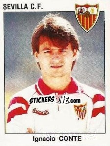 Sticker Ignacio Conte - Liga Spagnola 1993-1994 n. 256 - Panini
