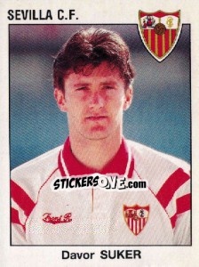 Sticker Davor Suker - Liga Spagnola 1993-1994 - Panini
