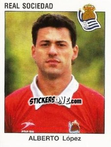 Sticker Alberto López - Liga Spagnola 1993-1994 n. 261 - Panini