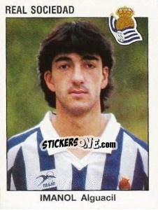 Cromo Imanol Alguacil - Liga Spagnola 1993-1994 - Panini