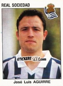 Cromo José Luis Aguirre - Liga Spagnola 1993-1994 - Panini