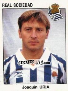 Cromo Joaquín Uria - Liga Spagnola 1993-1994 - Panini