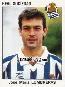 Cromo José María Lumbreras - Liga Spagnola 1993-1994 - Panini