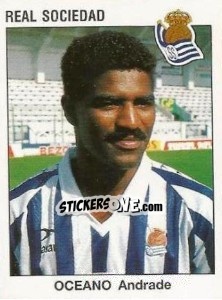 Sticker Oceano Andrade - Liga Spagnola 1993-1994 - Panini