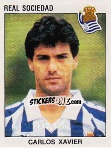 Figurina Carlos Xavier - Liga Spagnola 1993-1994 - Panini