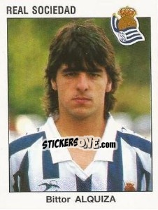 Figurina Bittor Alquiza - Liga Spagnola 1993-1994 - Panini