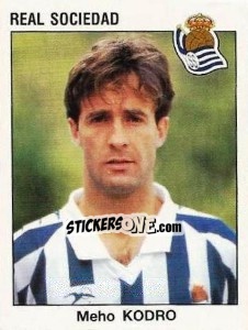 Cromo Meho Kodro - Liga Spagnola 1993-1994 - Panini