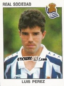 Sticker Luis Perez - Liga Spagnola 1993-1994 - Panini