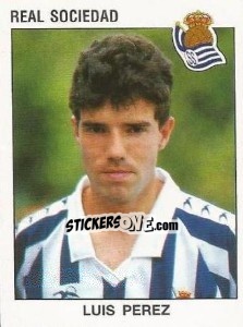 Sticker Luis Perez - Liga Spagnola 1993-1994 n. 275 - Panini