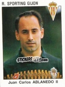 Sticker Juan Carlos Ablanedo II - Liga Spagnola 1993-1994 n. 276 - Panini