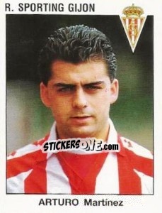 Cromo Arturo Martínez - Liga Spagnola 1993-1994 - Panini