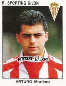 Sticker Arturo Martínez - Liga Spagnola 1993-1994 n. 278 - Panini