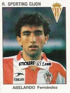 Cromo Abelardo Fernández - Liga Spagnola 1993-1994 - Panini