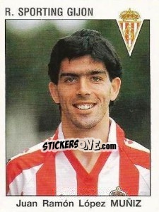 Sticker Juan Ramón López Muñiz - Liga Spagnola 1993-1994 n. 280 - Panini