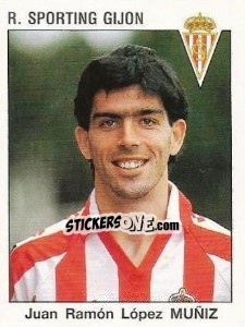 Figurina Juan Ramón López Muñiz - Liga Spagnola 1993-1994 - Panini