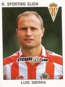 Sticker Luis Sierra - Liga Spagnola 1993-1994 n. 281 - Panini