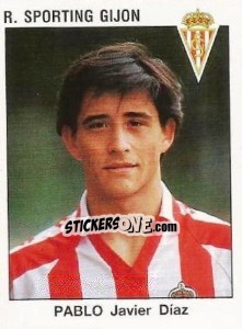 Cromo Pablo Javier Díaz - Liga Spagnola 1993-1994 - Panini
