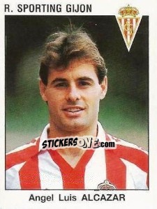 Figurina Angel Luis Alcazar - Liga Spagnola 1993-1994 - Panini