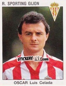 Sticker Oscar Luis Celada - Liga Spagnola 1993-1994 n. 285 - Panini