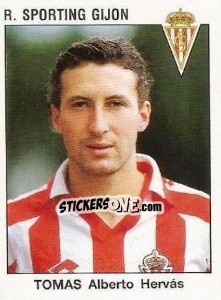 Sticker Tomas Alberto Hervás - Liga Spagnola 1993-1994 n. 288 - Panini
