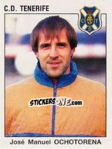 Cromo José Manuel Ochotorena - Liga Spagnola 1993-1994 - Panini