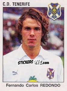 Cromo Fernando Carlos Redondo - Liga Spagnola 1993-1994 - Panini