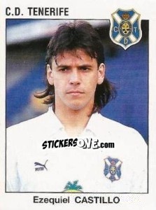 Sticker Ezequiel Castillo - Liga Spagnola 1993-1994 n. 303 - Panini