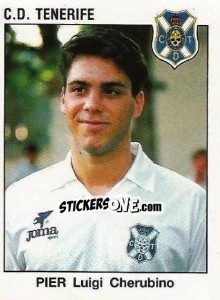 Sticker Pier Luigi Cherubino - Liga Spagnola 1993-1994 n. 309 - Panini