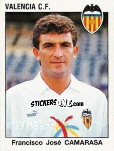 Sticker Francisco José Camarasa - Liga Spagnola 1993-1994 - Panini