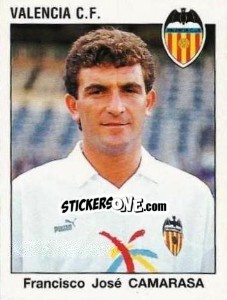 Sticker Francisco José Camarasa - Liga Spagnola 1993-1994 n. 313 - Panini