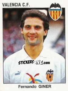 Cromo Fernando Giner - Liga Spagnola 1993-1994 - Panini