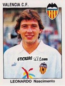 Cromo Leonardo Nascimento - Liga Spagnola 1993-1994 - Panini