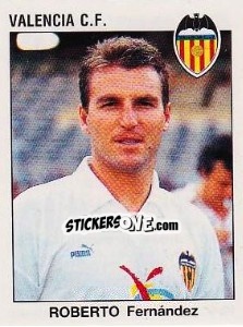Cromo Roberto Fernández - Liga Spagnola 1993-1994 n. 318 - Panini