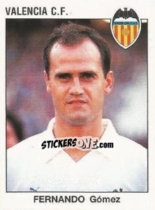 Sticker Fernando Gómez - Liga Spagnola 1993-1994 n. 321 - Panini