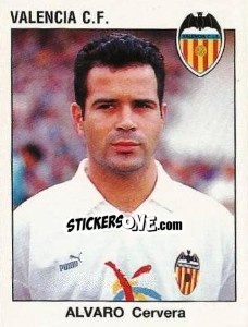 Figurina Alvaro Cervera - Liga Spagnola 1993-1994 - Panini