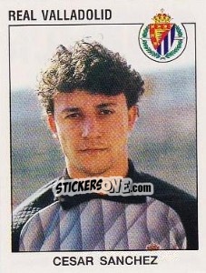 Figurina Cesar Sanchez - Liga Spagnola 1993-1994 - Panini