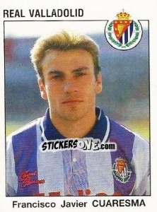 Cromo Francisco Javier Cuaresma - Liga Spagnola 1993-1994 - Panini