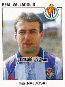 Sticker Ilija Najdoski - Liga Spagnola 1993-1994 - Panini