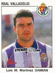 Cromo Luis M. Martínez Damian - Liga Spagnola 1993-1994 - Panini