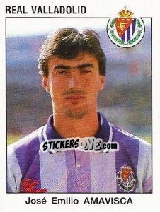 Sticker José Emilio Amavisca - Liga Spagnola 1993-1994 - Panini