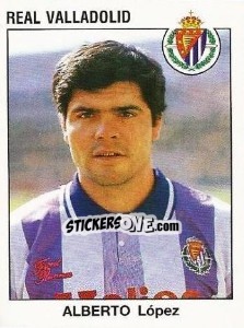 Sticker Alberto López - Liga Spagnola 1993-1994 n. 343 - Panini