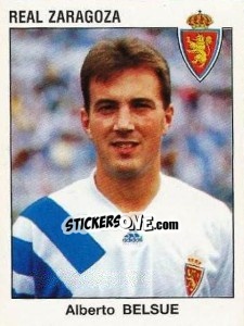 Sticker Alberto Belsue - Liga Spagnola 1993-1994 n. 346 - Panini