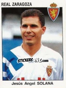 Sticker Jesús Angel Solana - Liga Spagnola 1993-1994 - Panini