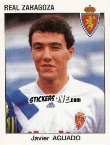 Sticker Javier Aguado - Liga Spagnola 1993-1994 n. 348 - Panini